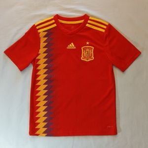 Adidas Spain National Team Jersey Kids